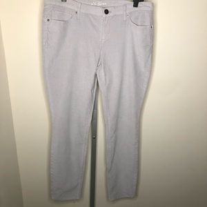 VS Siren Light Gray Corduroy Pants
